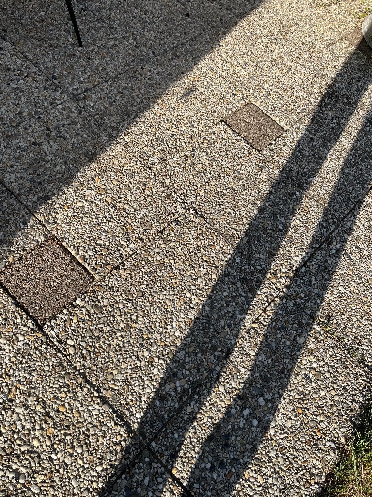 Grindtegel, Ophalen, Gebruikt, 10 m² of meer, Beton