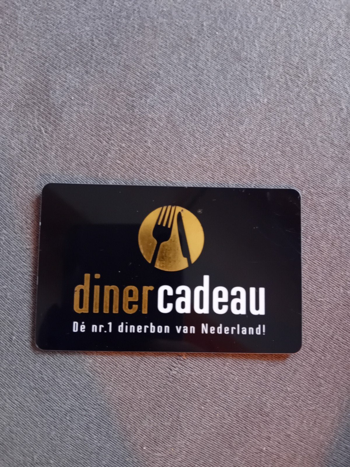 dinercadeau kaart 50 euro ruilen voor 50 euro, Tickets en Kaartjes, Drie personen of meer, Cadeaubon, Arrangement, Overige typen