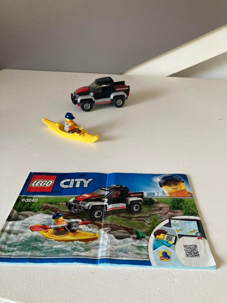 LEGO Kajak avontuur 60240, Ophalen of Verzenden, Gebruikt