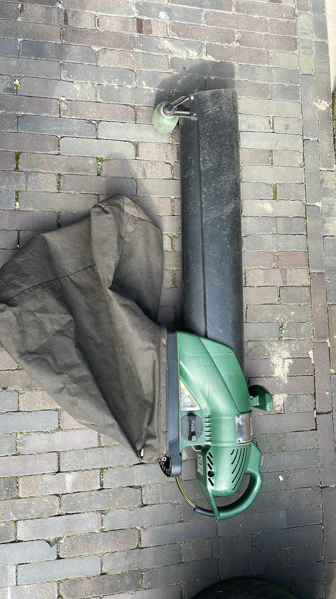 Bladblazer BR2000 Greenway, Ophalen, Gebruikt, Handgedragen, Met opvangzak