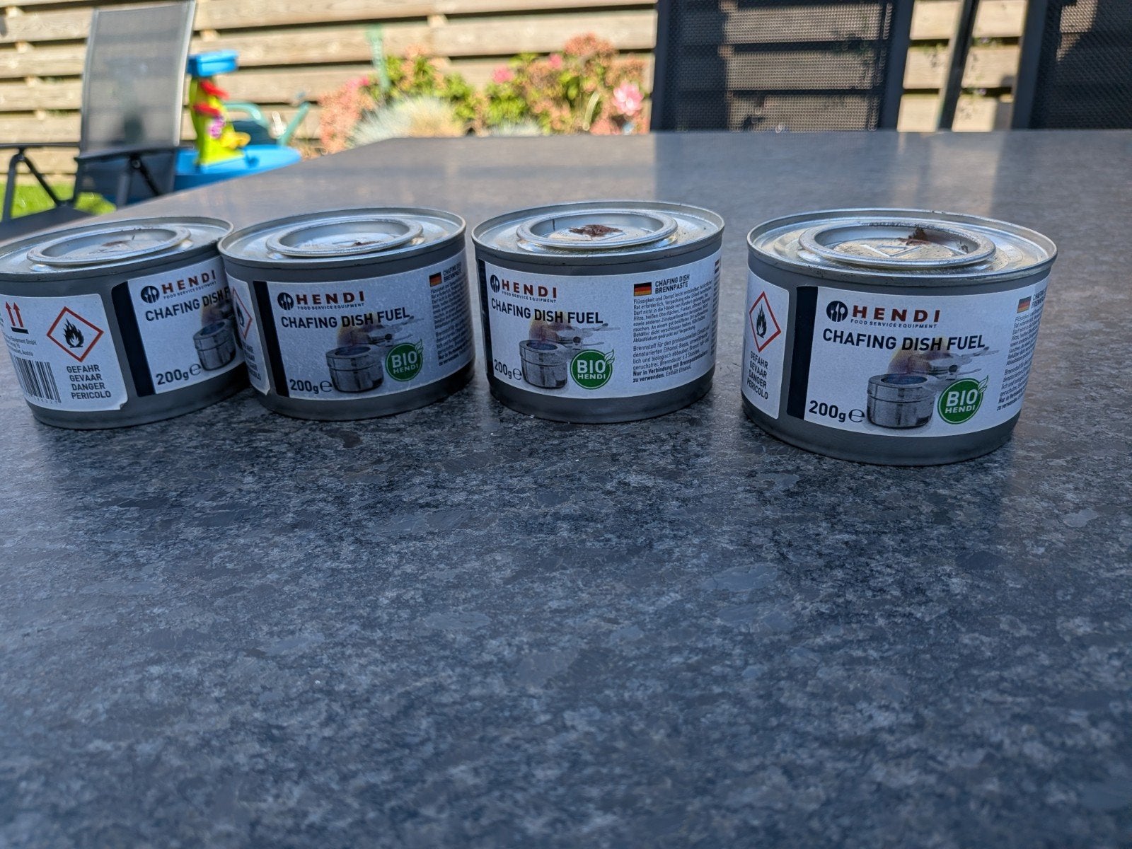 Brand pasta brand gel, Ophalen, Nieuw