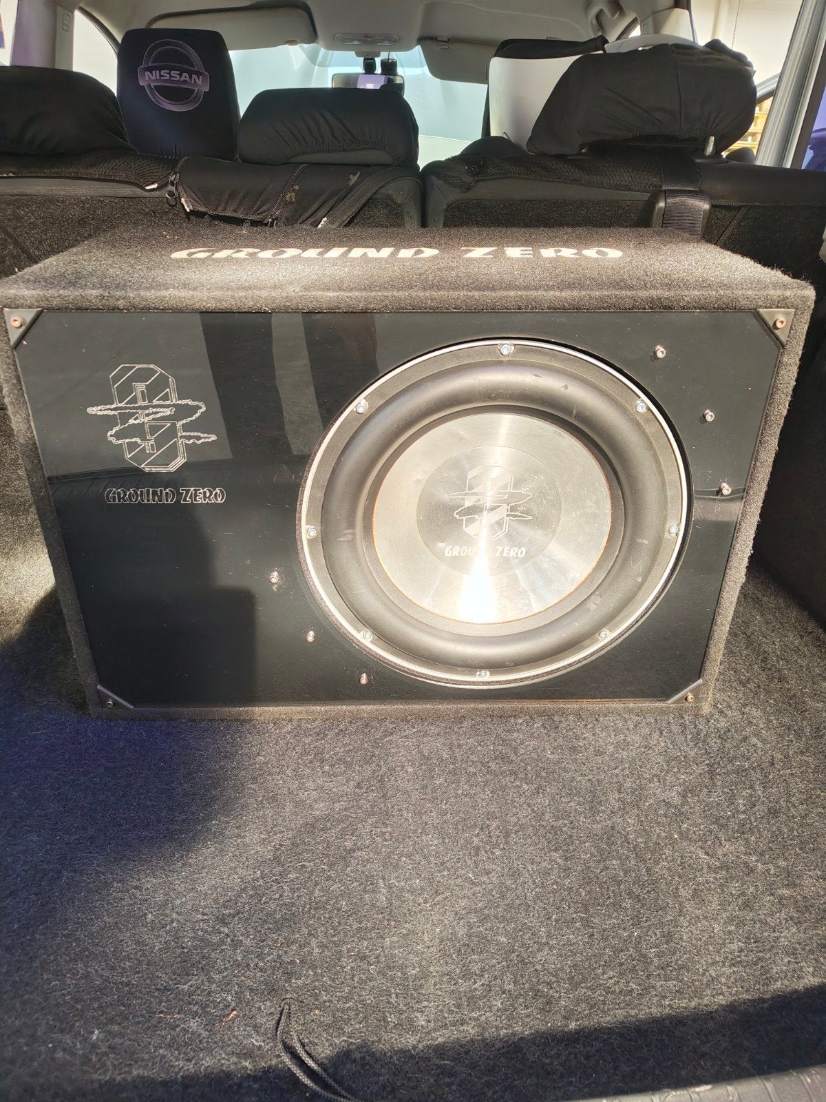 Ground Zero Subwoofer met Spectron Versterker, Ophalen of Verzenden, Zo goed als nieuw