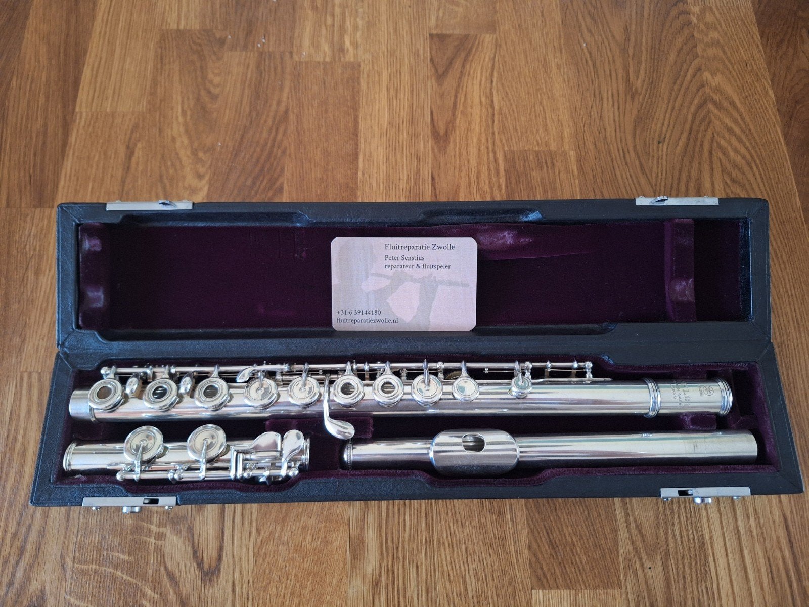Yamaha Yfl 61 dwarsfluit, volledig sterling zilver, Muziek en Instrumenten, Blaasinstrumenten | Dwarsfluiten en Piccolo's, Ophalen of Verzenden