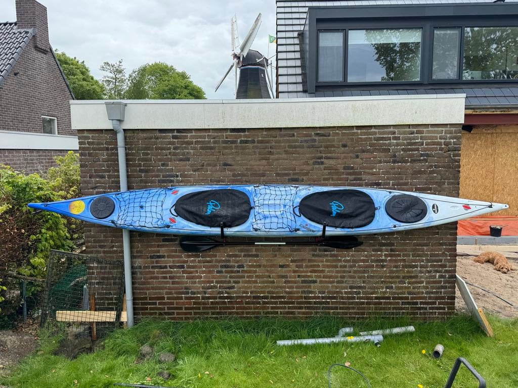 Kajak inclusief peddels en toebehoren, Ophalen, Gebruikt
