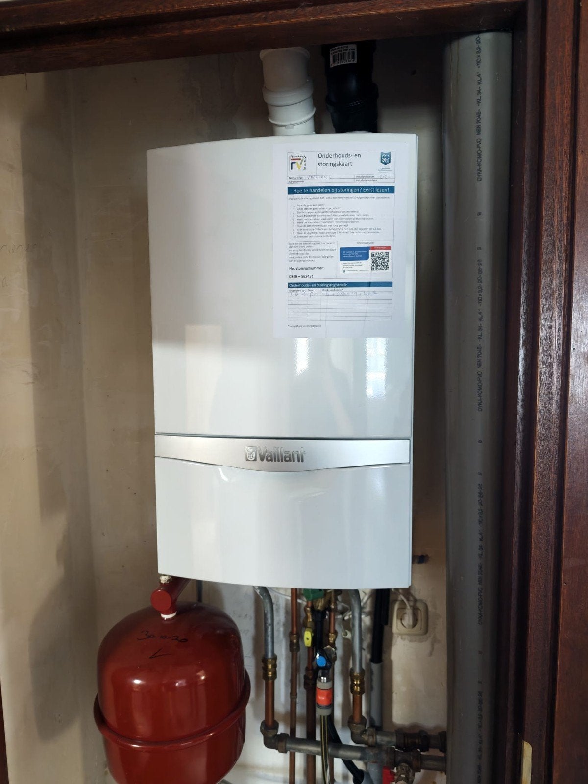 Vaillant CV-ketel - Goed onderhouden en functioneel, Doe-het-zelf en Verbouw, Ophalen, Gebruikt, Hoog rendement (Hr), Cv-ketel of Combi-ketel