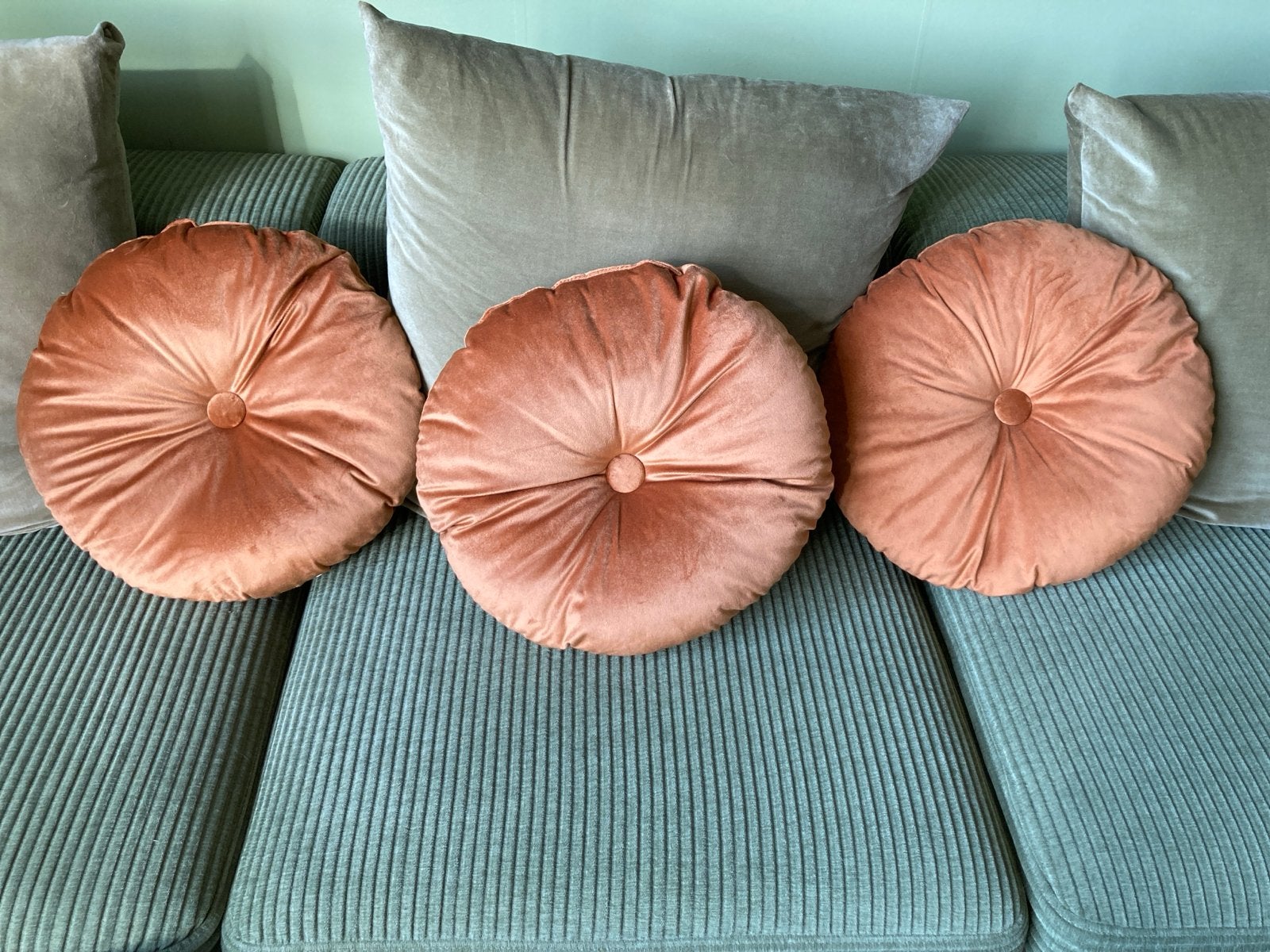 IKEA Kransborre kussen, goudbruin, 40 cm, Ophalen, Bruin, Inclusief binnenkussen, IKEA