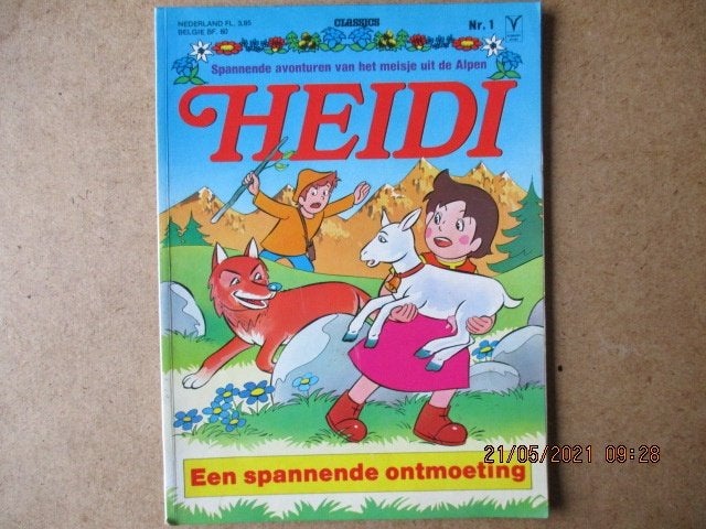 adv2459 heidi, Eén stripboek, Ophalen, Gelezen