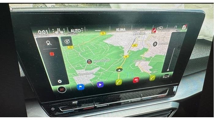 Navigatie Display van een Seat Leon, Auto-onderdelen, Gebruikt, -, -, Ophalen of Verzenden