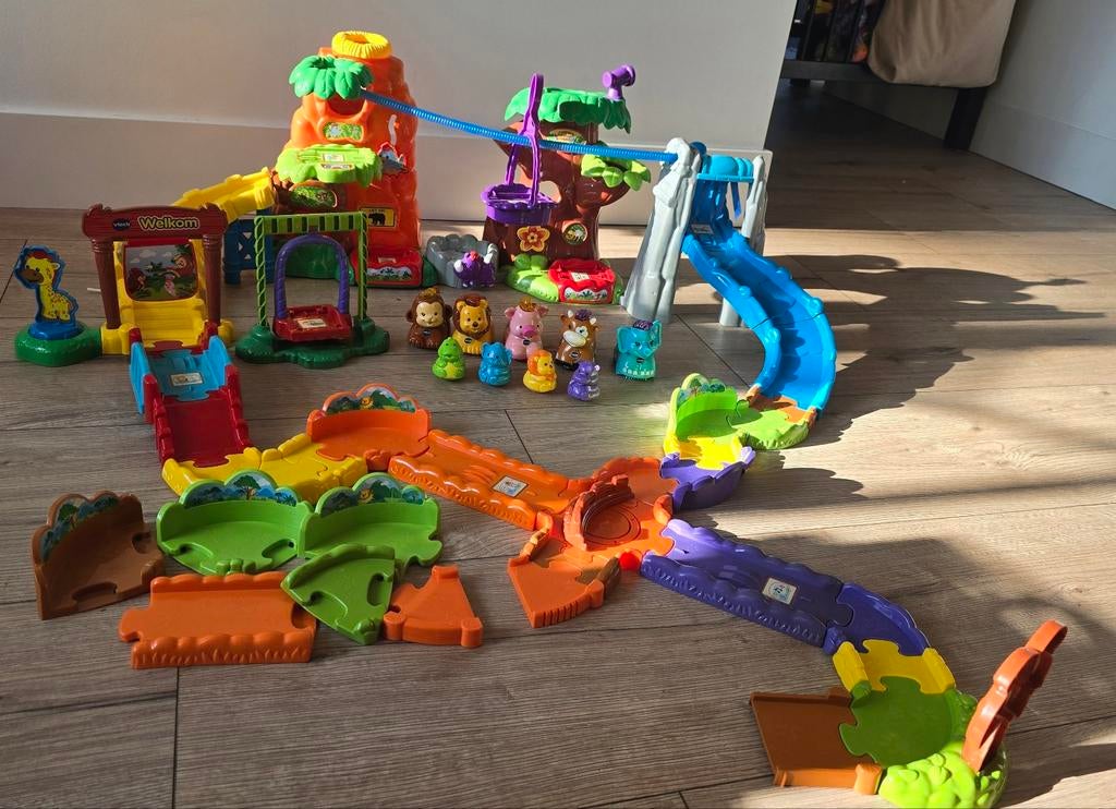 Vtech Zoef Zoef avonturenjungle, Kinderen en Baby's, Speelgoed | Vtech, Ophalen of Verzenden, Gebruikt