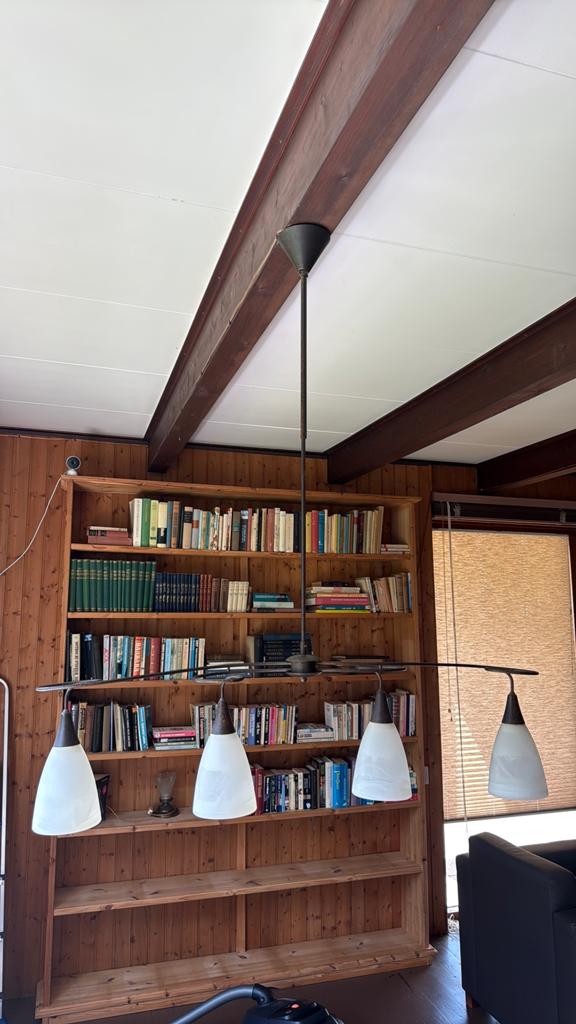 Antieke plafondlamp, Ophalen, Gebruikt