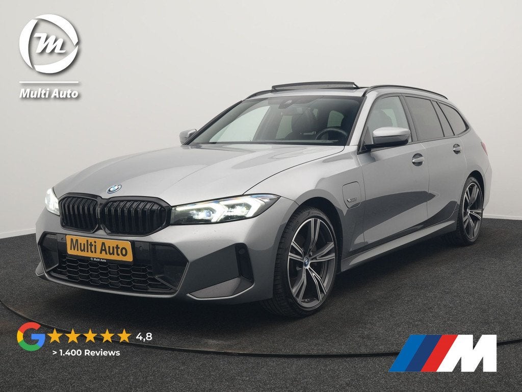 BMW 3 Serie Touring 330e M Sport FACELIFT PHEV 293pk Dealer, 1998 cc, Achterwielaandrijving, Gebruikt, Zwart