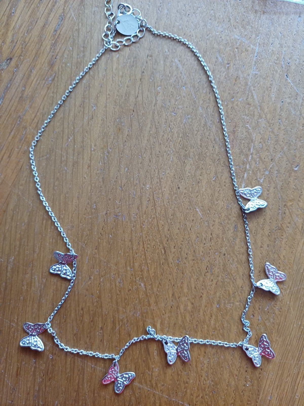 kinder ketting met vlindertjes, Ophalen of Verzenden, Nieuw