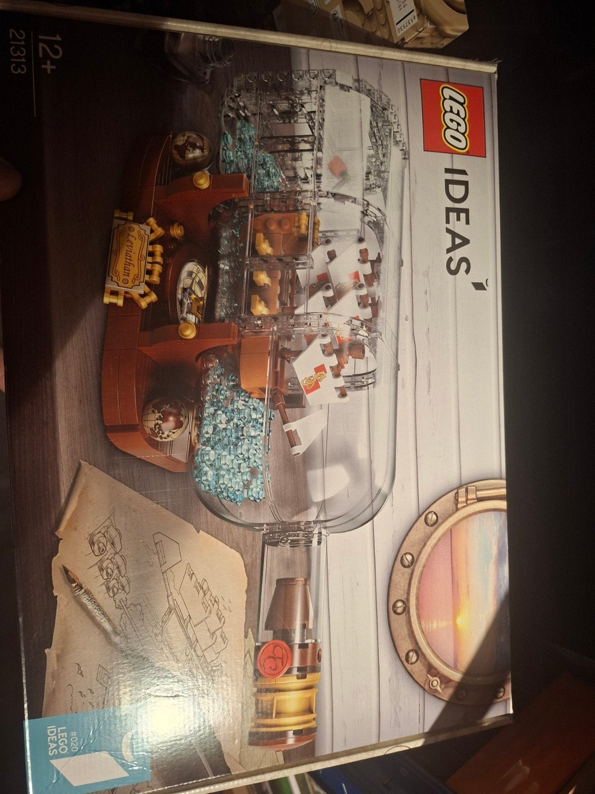 LEGO Ideas 21313 Schip in een Fles - Compleet, Gebruikt, Lego, Ophalen of Verzenden, Ideas