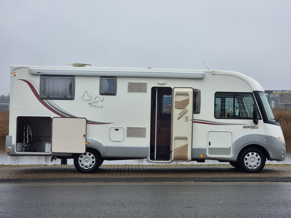 Rapido M 891 - Mercedes - Automaat - Queensbed, Automaat, Luifel, Ringverwarming, 7 tot 8 meter