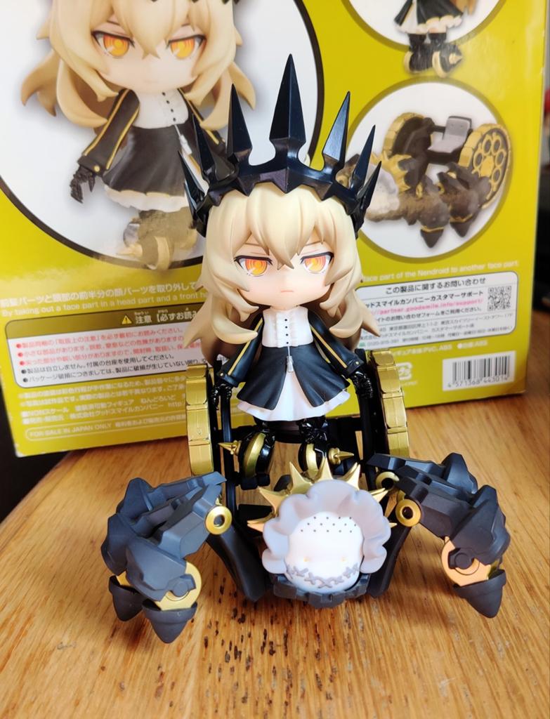 Black Rock Shooter Chariot Mary Nendoroid anime figure, Ophalen of Verzenden, Zo goed als nieuw