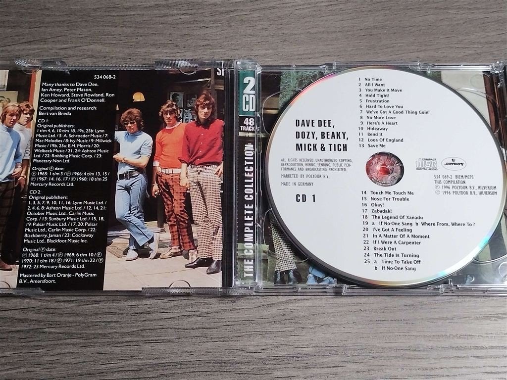 Dave Dee, Dozy, Beaky, Mick & Tich ‎– The Complete Collectio, Ophalen of Verzenden, Zo goed als nieuw