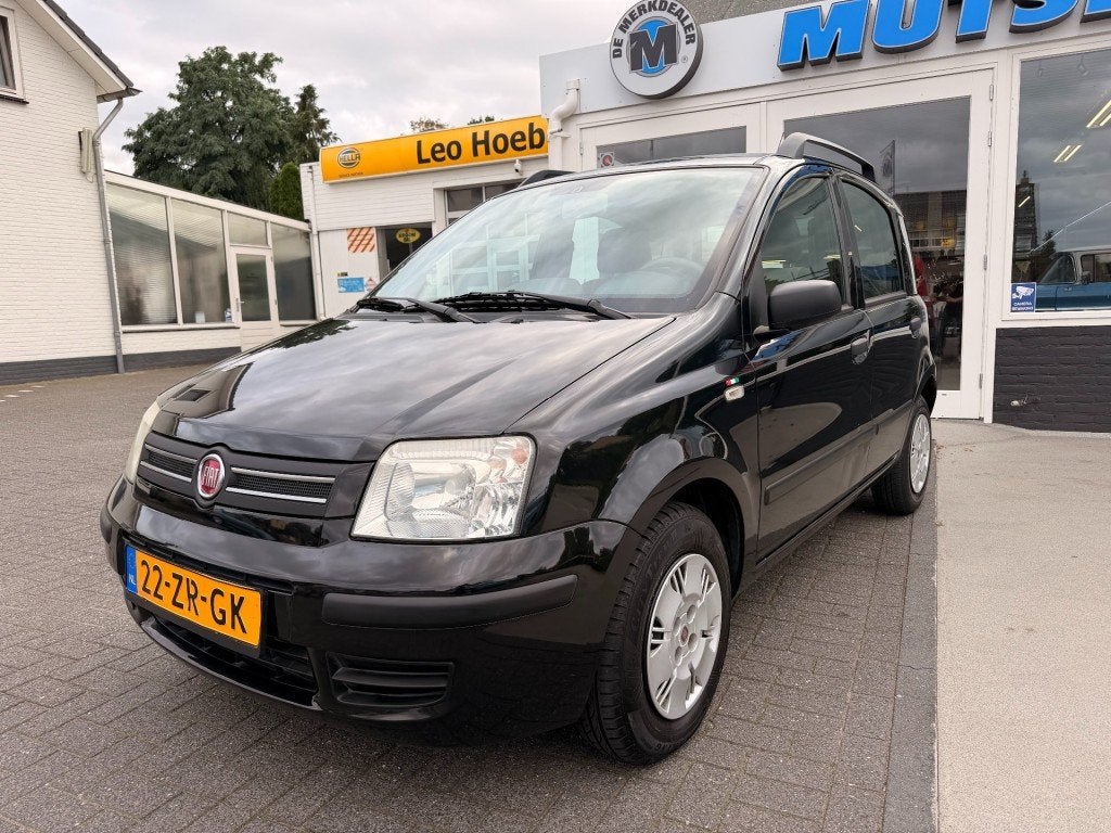 Fiat PANDA 1.2 EDIZIONE COOL - Airco - D-riem vervangen, Gebruikt, Zwart, Handgeschakeld, Euro 4
