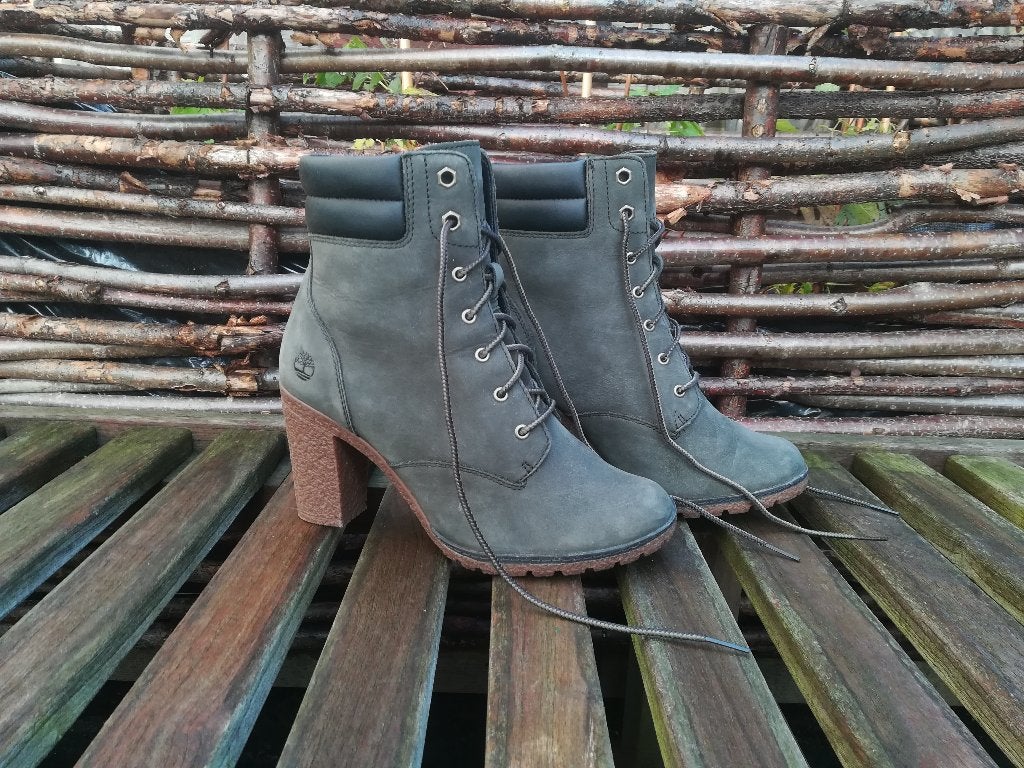 Timberland Tillston Laarzen Leer Groen maat 38, Kleding | Dames, Lage of Enkellaarzen, Ophalen of Verzenden, Zo goed als nieuw