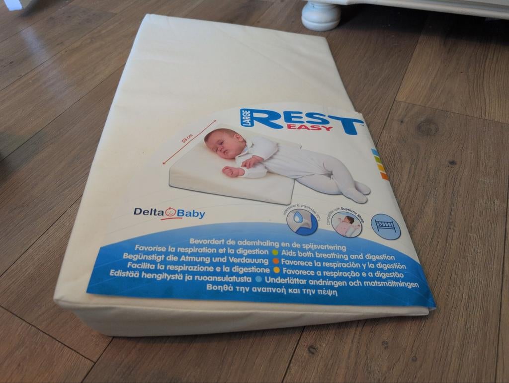 Rest Easy Large babykussen met afneembare hoes, Ophalen of Verzenden, Zo goed als nieuw, Overige typen