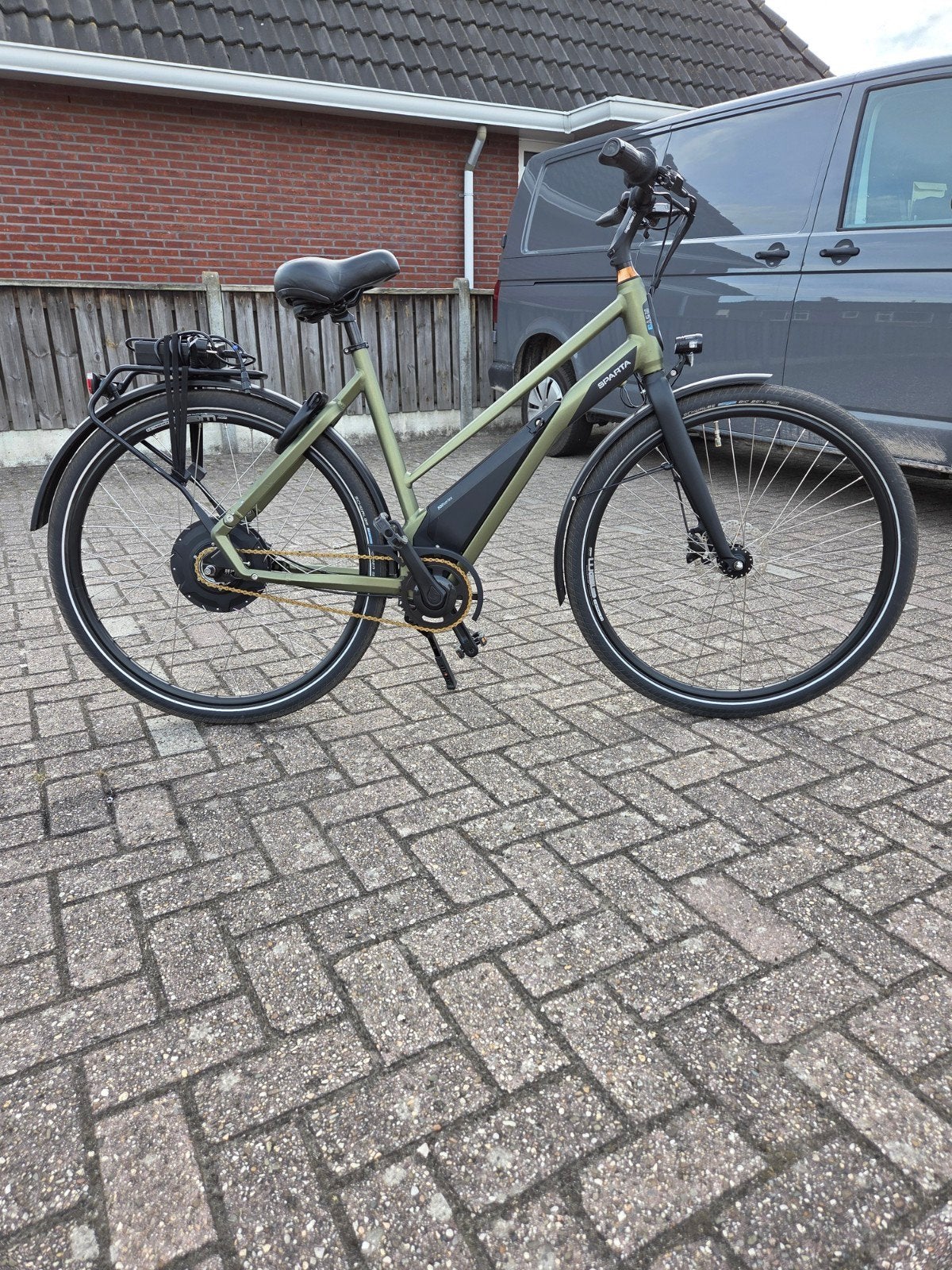 Sparta r5te elektrische damesfiets zgoh fiets, Fietsen en Brommers, Sparta, Ophalen of Verzenden, Zo goed als nieuw, 51 tot 55 cm