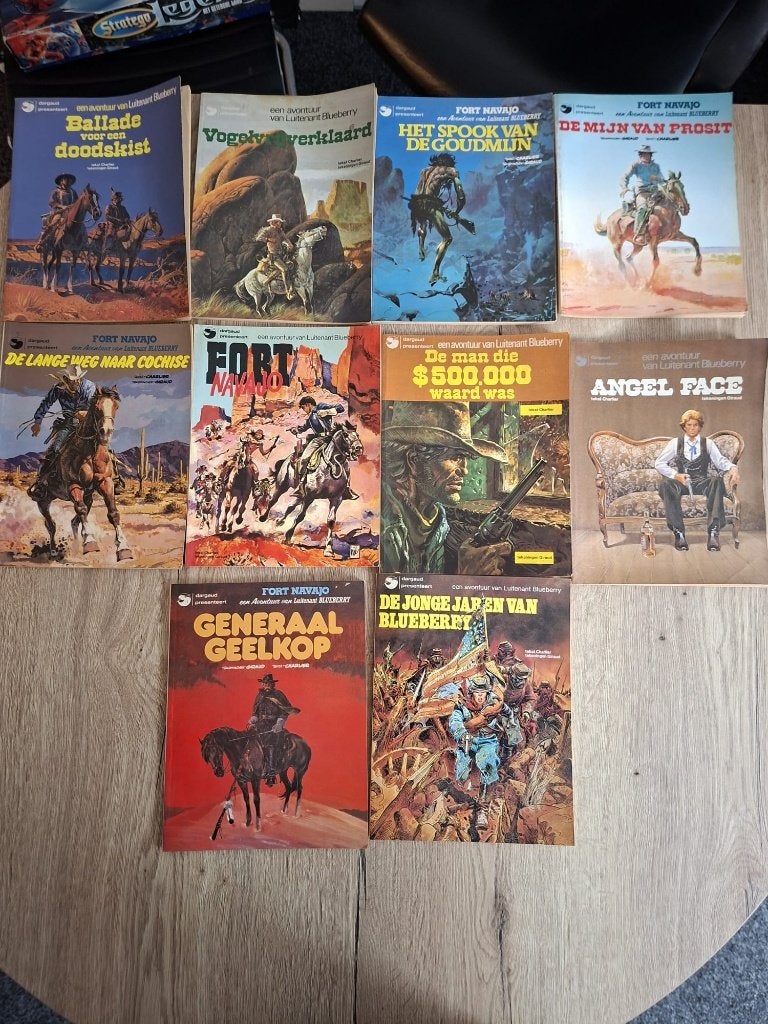 Blueberry, Meerdere stripboeken, Ophalen, Gelezen, Fort navajo