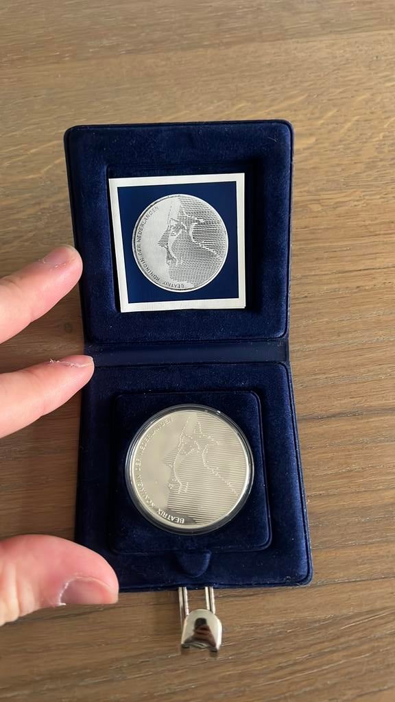 Nederland 50 gulden 1984 Prins Willem van oranje Proof, Ophalen of Verzenden, Koningin Beatrix, 50 gulden