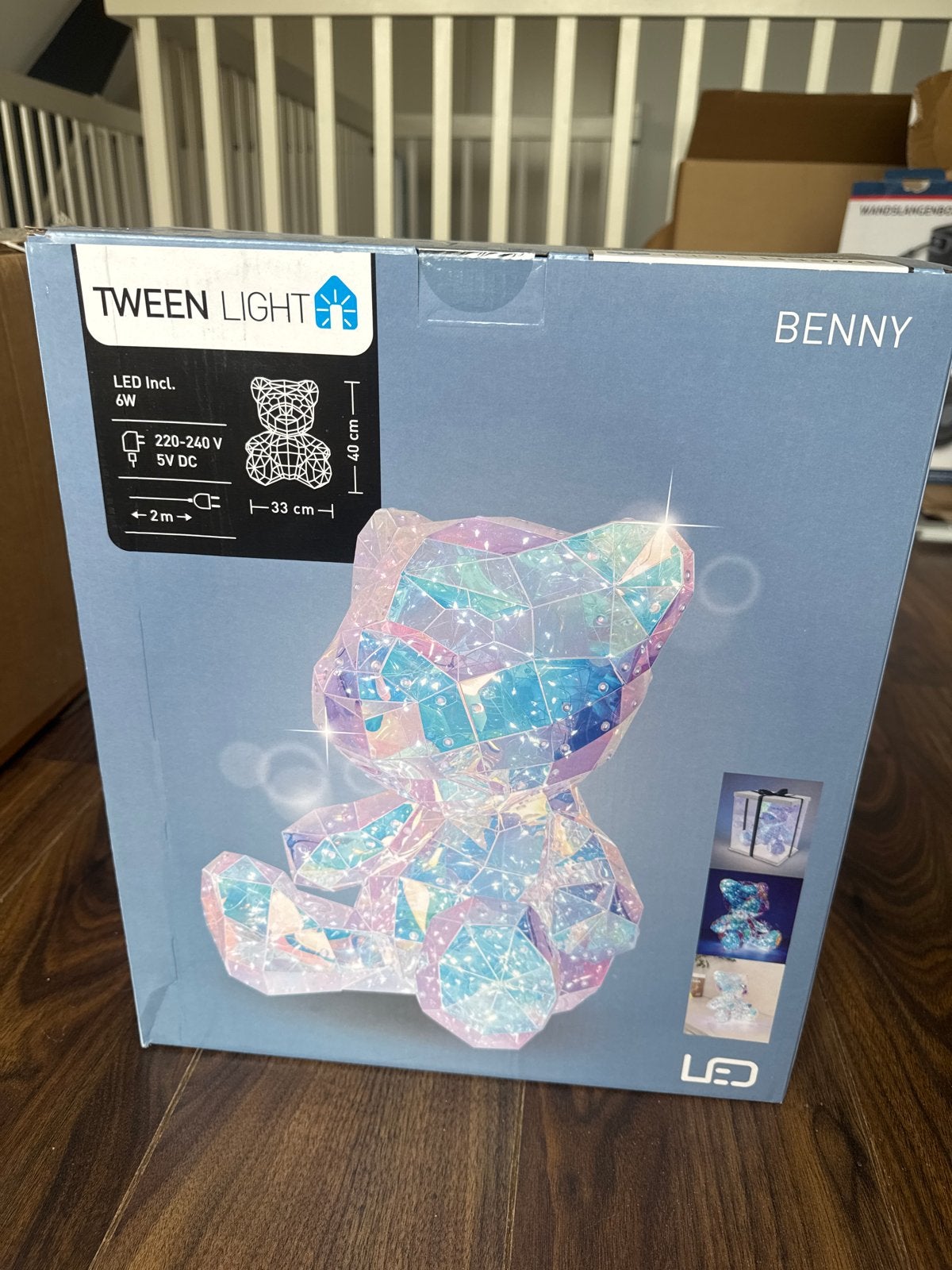 2x Tween Light Benny LED Beer Lamp - Nieuw in doos, Overige merken, Kunststof, Meerkleurig, Nieuw
