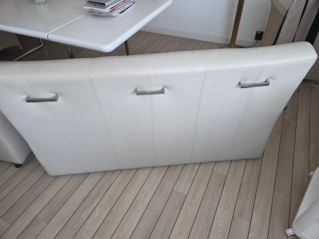 Eettafelbank en 3 stoelen van Goossens, Huis en Inrichting, Stoelen, Ophalen