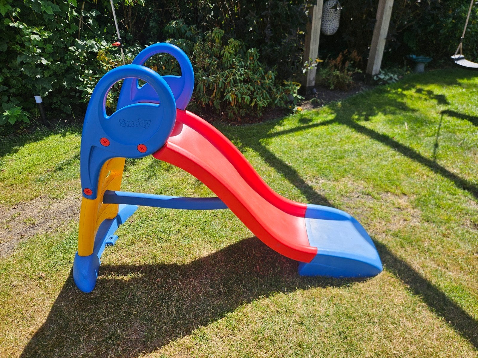 Smoby Glijbaan met wateraansluiting, Kinderen en Baby's, Speelgoed | Buiten | Speeltoestellen, Ophalen, Gebruikt, Glijbaan