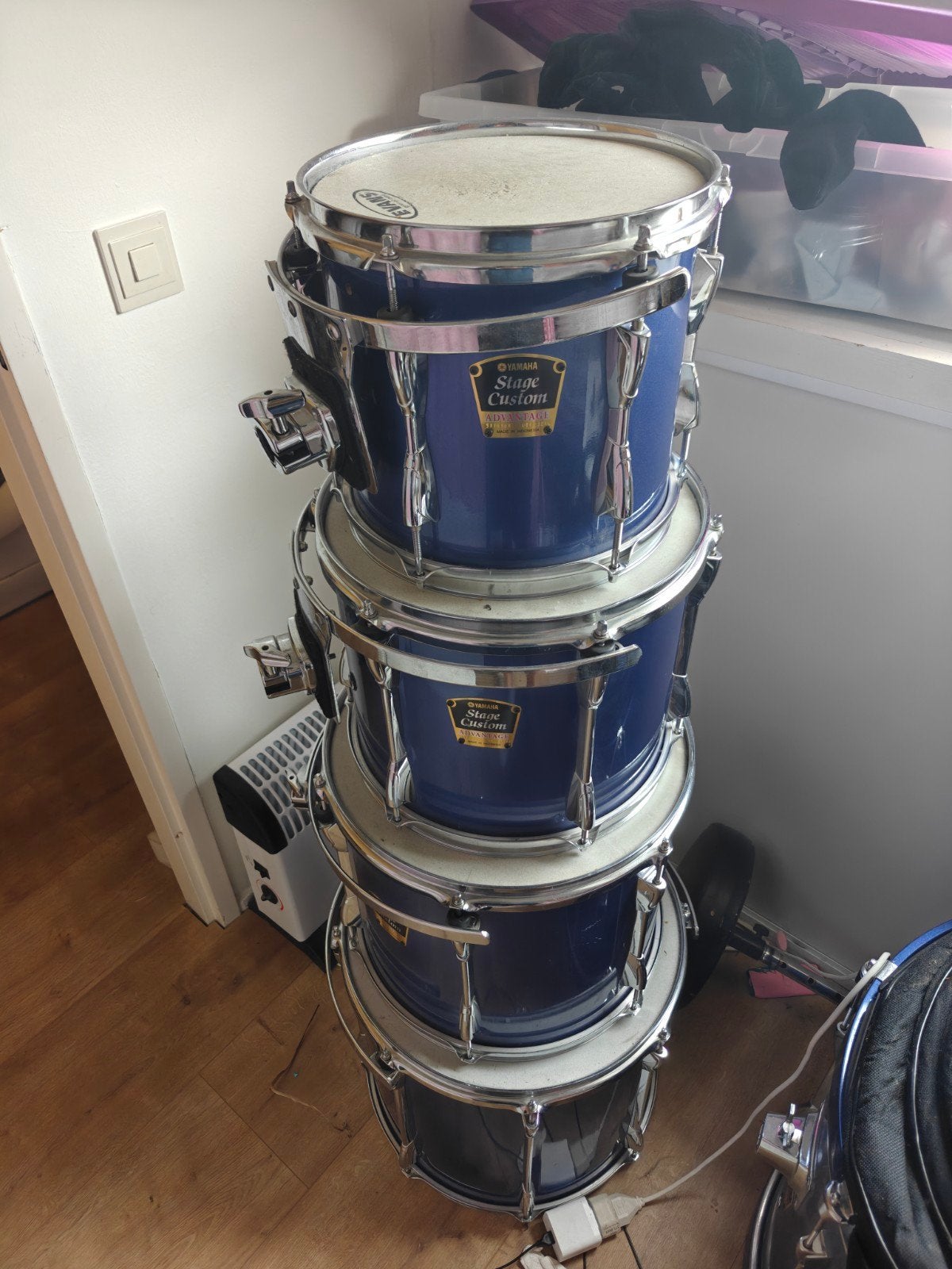 Yamaha Stage custom advantage uit 2003
Kleur: Blue Metallic, Ophalen, Gebruikt, Yamaha