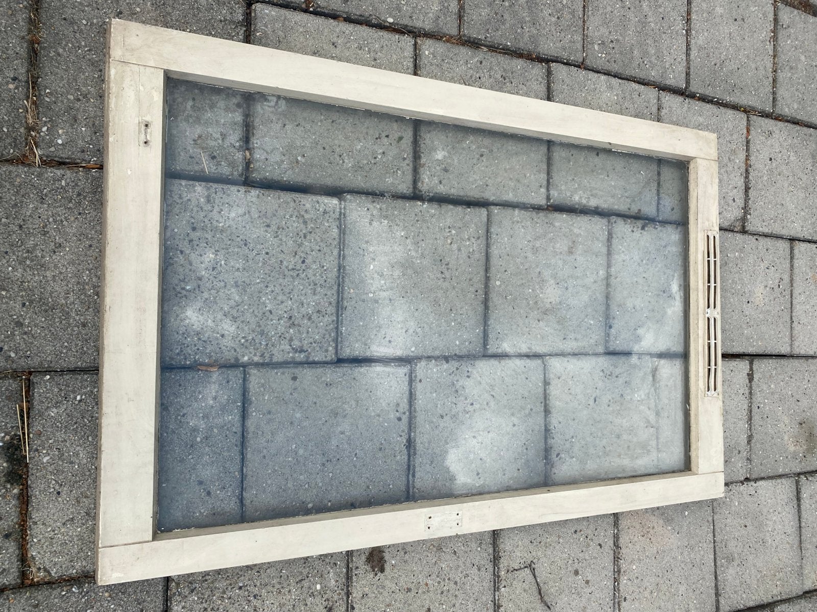 6 stuks ramen hardhout mooi voor broeibak     N.O.Z, Ophalen, Gebruikt, Raamkozijn, 75 tot 150 cm