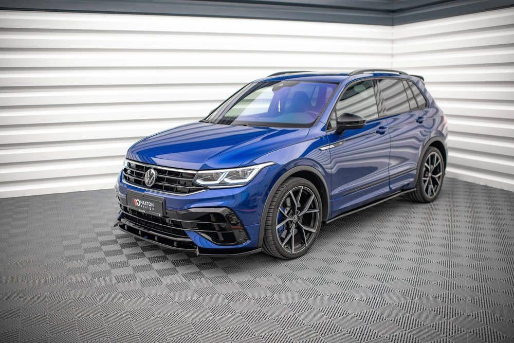 Voorlip sideskirt spoiler diffuser - Tiguan R 20-24, Auto diversen, Tuning en Styling, Ophalen of Verzenden