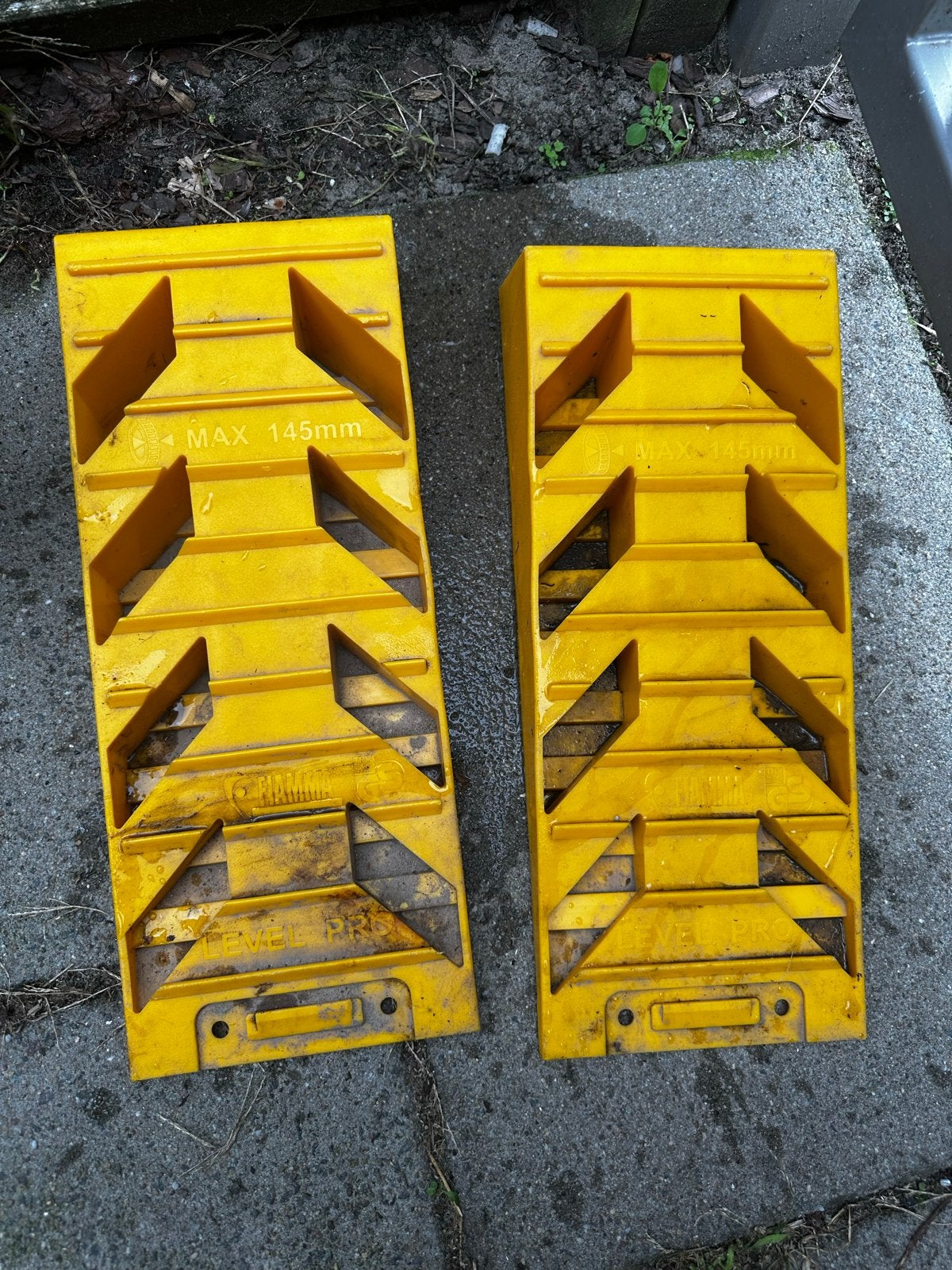 Fiamma Level Pro Oprijblokken voor Auto, Camper, Caravan, Caravans en Kamperen, Ophalen, Gebruikt