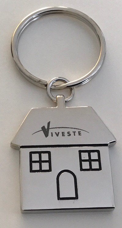 Sleutelhanger met huis, Viveste, Ophalen of Verzenden, Nieuw, Overige typen