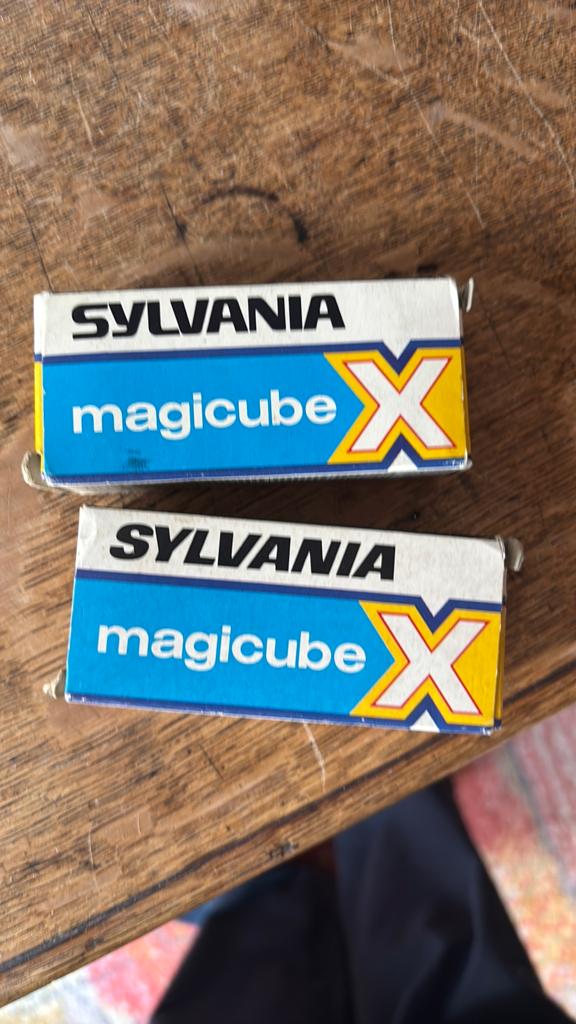 Sylvania Magicube X Flashcubes (2 stuks), Ophalen of Verzenden, Nieuw, Overige merken