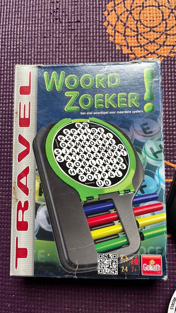 Woordzoeker reiseditie, Ophalen of Verzenden, Gebruikt