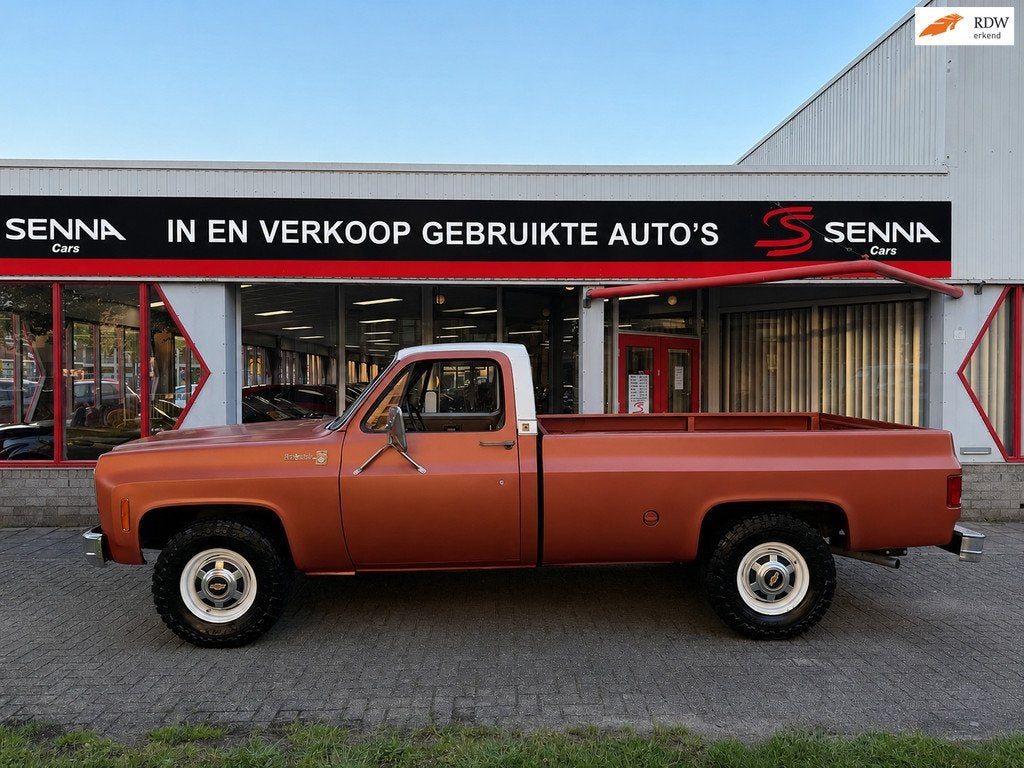 Chevrolet PICK-UP C20 Automaat - 1977 - Topstaat - Inr Mog !, Auto's, Automaat, Trekhaak, 8 cilinders, Overige kleuren