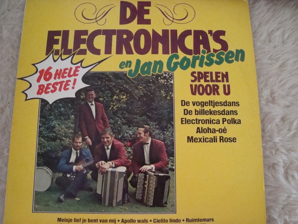 De electronicas en jan gorissen spelen voor u, Cd's en Dvd's, Vinyl | Nederlandstalig, Ophalen of Verzenden, Zo goed als nieuw