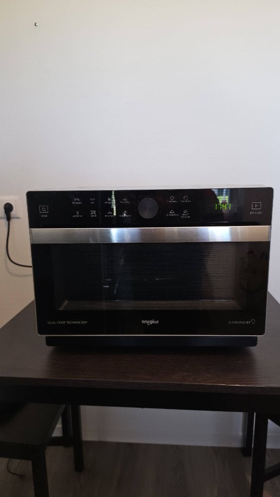 Whirlpool Combimagnetron, Witgoed en Apparatuur, Ovens, Ophalen, Minder dan 45 cm, Whirlpool, 45 tot 60 cm