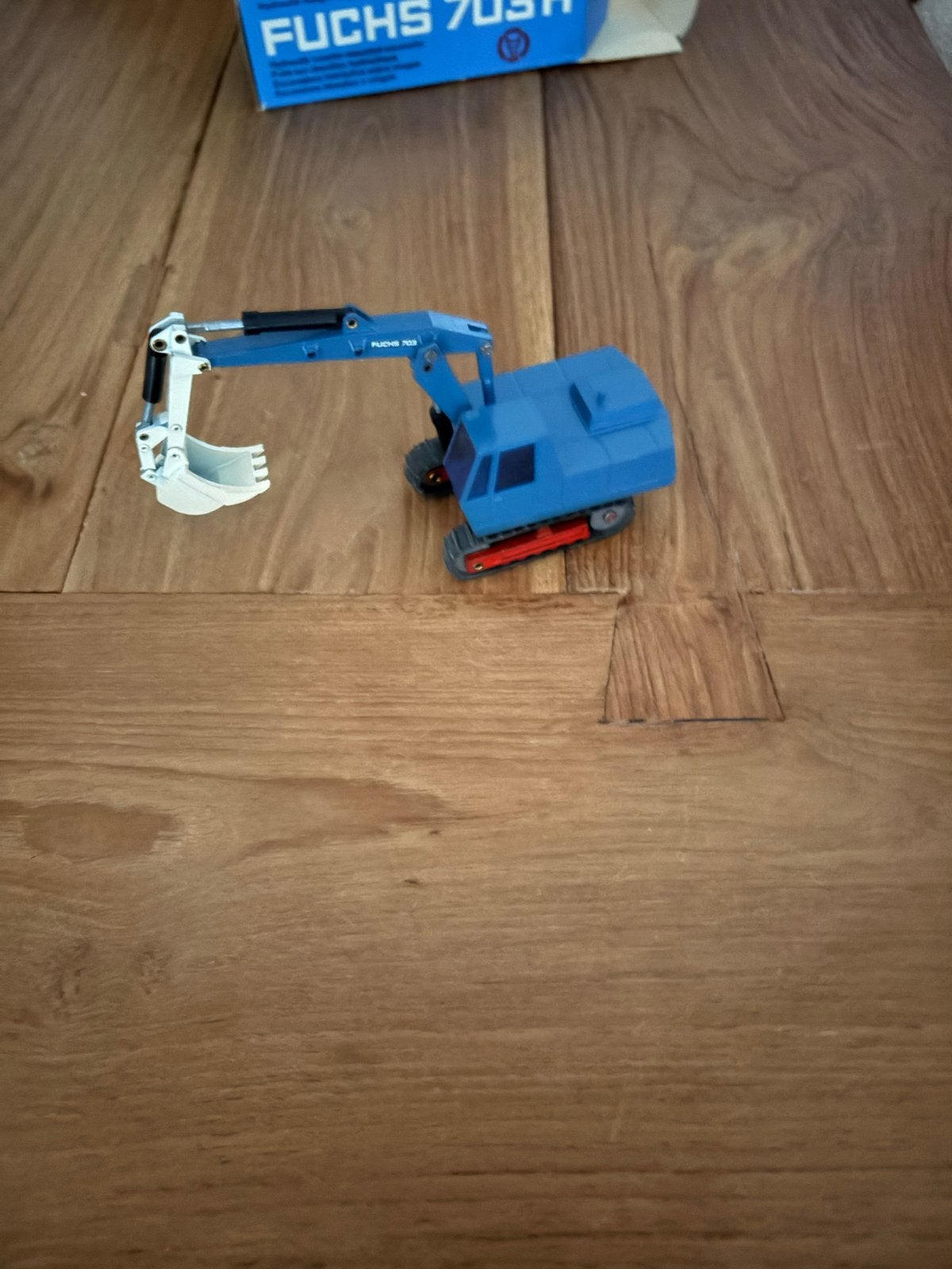 Fuchs 703R Hydraulische Rupsgraafmachine Model, Overige merken, 1:50 of kleiner, Overige typen, Ophalen of Verzenden