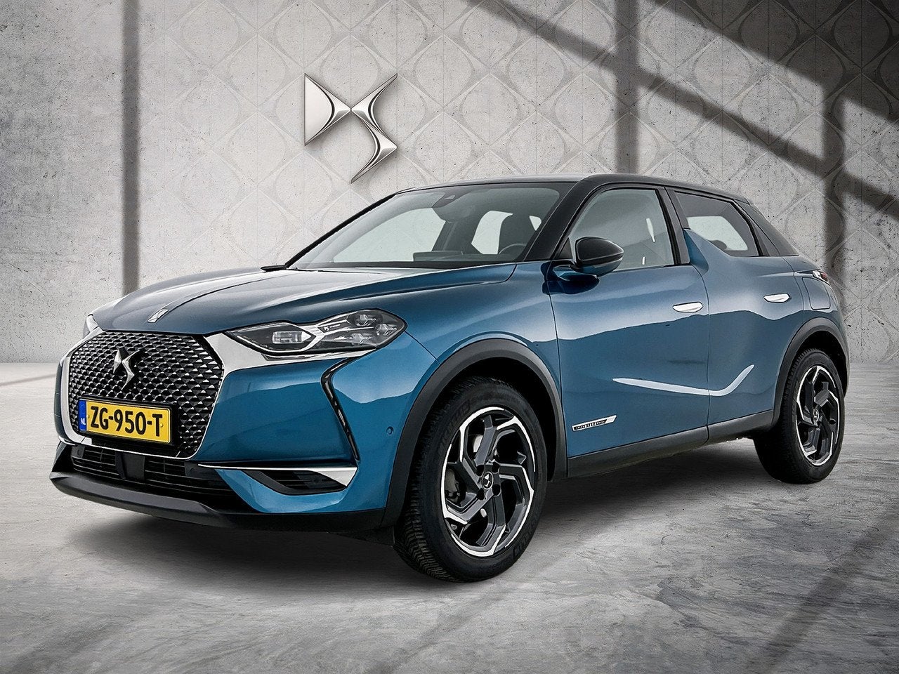 DS DS 3 Crossback 130 pk Automaat Grand Chic | Adaptive Crui, Auto's, DS, Gebruikt, 1199 cc, Automatische klimaatregeling, Blauw