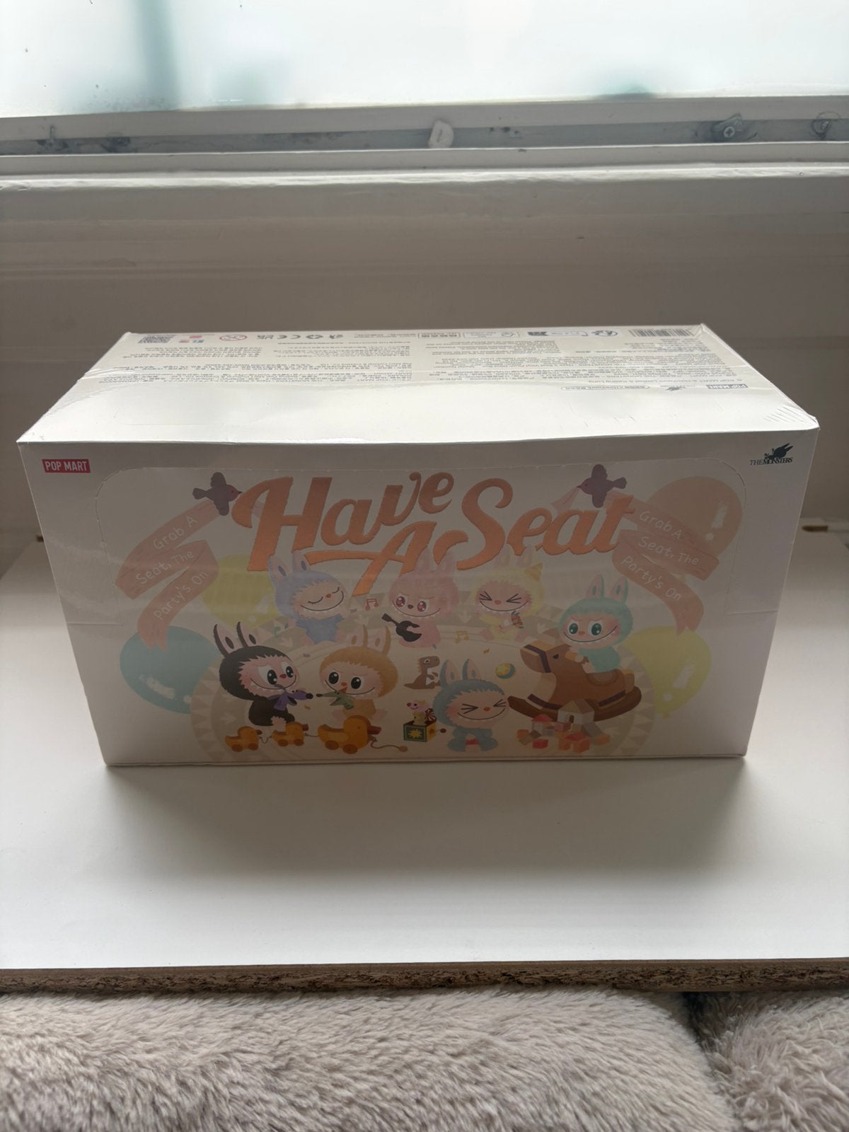 Pop Mart Labubu Have a Seat Case, Verzamelen, Pop mart, Nieuw, Pop mart, Pop mart