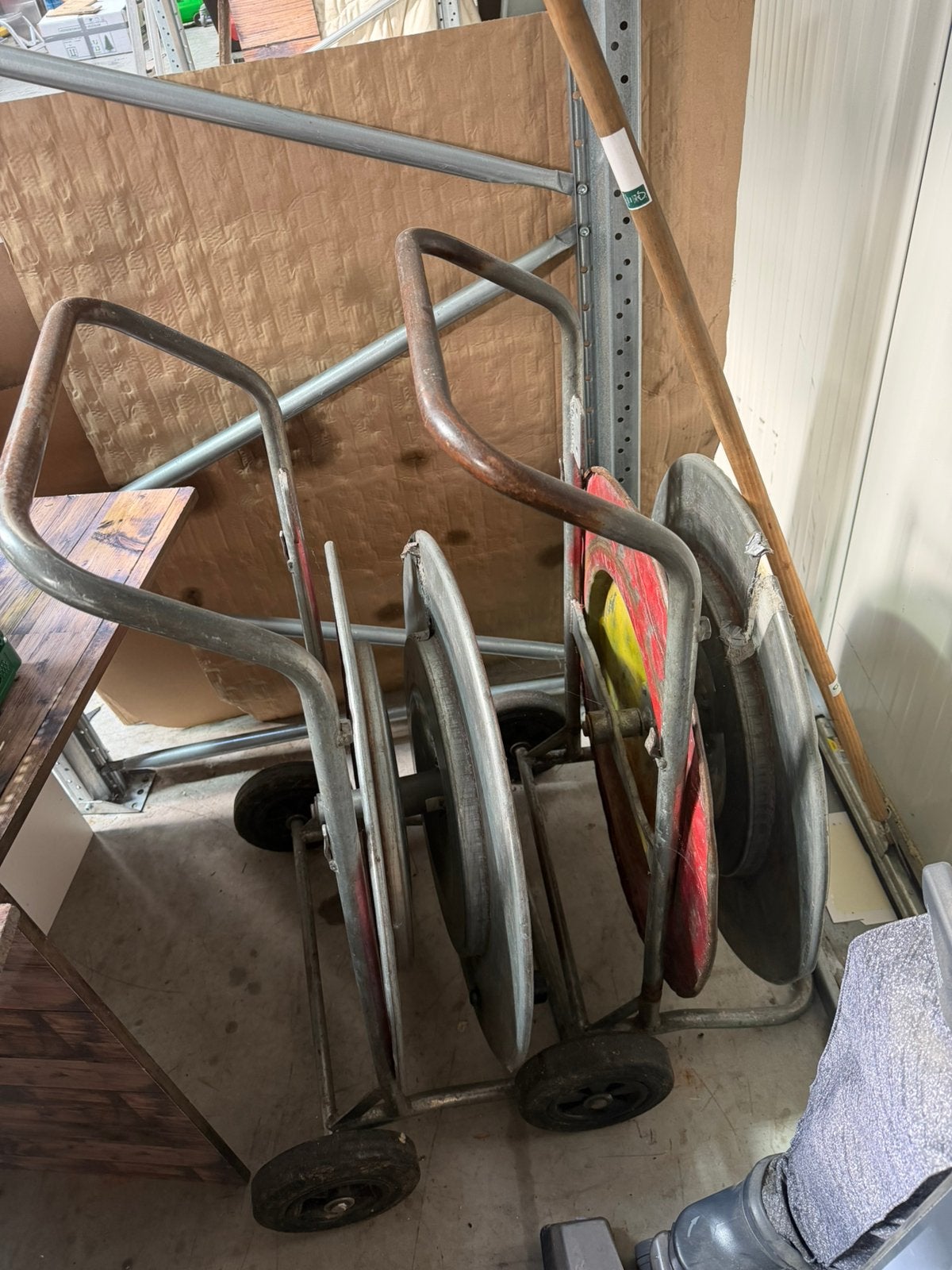 Kabelwagen/kabelhaspelwagen, 100 liter of meer, Ophalen, Gebruikt, Transportkar