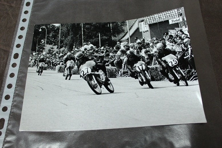 Foto  50cc race Tubbergen Toersen Jamathi Schurgers Kreidler, Ophalen of Verzenden, Overige merken