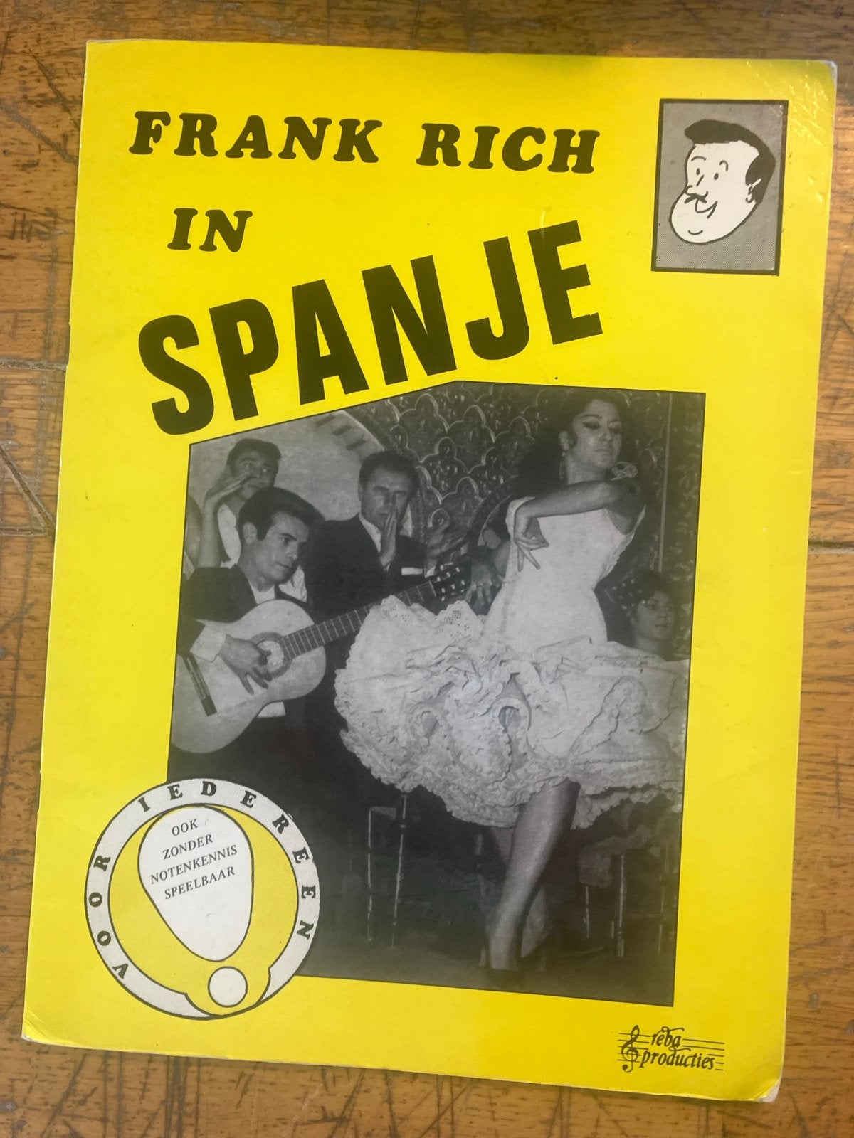 Frank Rich in Spanje - Muziekboek voor iedereen, Latin en Salsa, Les of Cursus, Ophalen of Verzenden, Gitaar