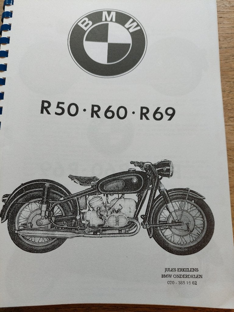 Werkplaats/service boekjes  BMW R50-R60-R69, Motoren, Ophalen of Verzenden, BMW