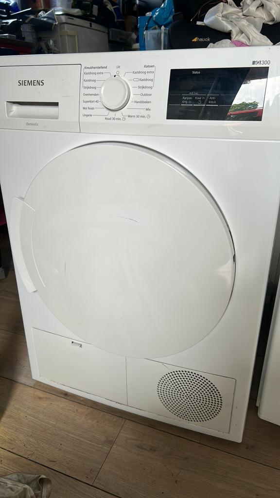 Siemens iQ300 Condensdroger - Wit, 6 tot 8 kg, Gebruikt, Ophalen of Verzenden, Voorlader