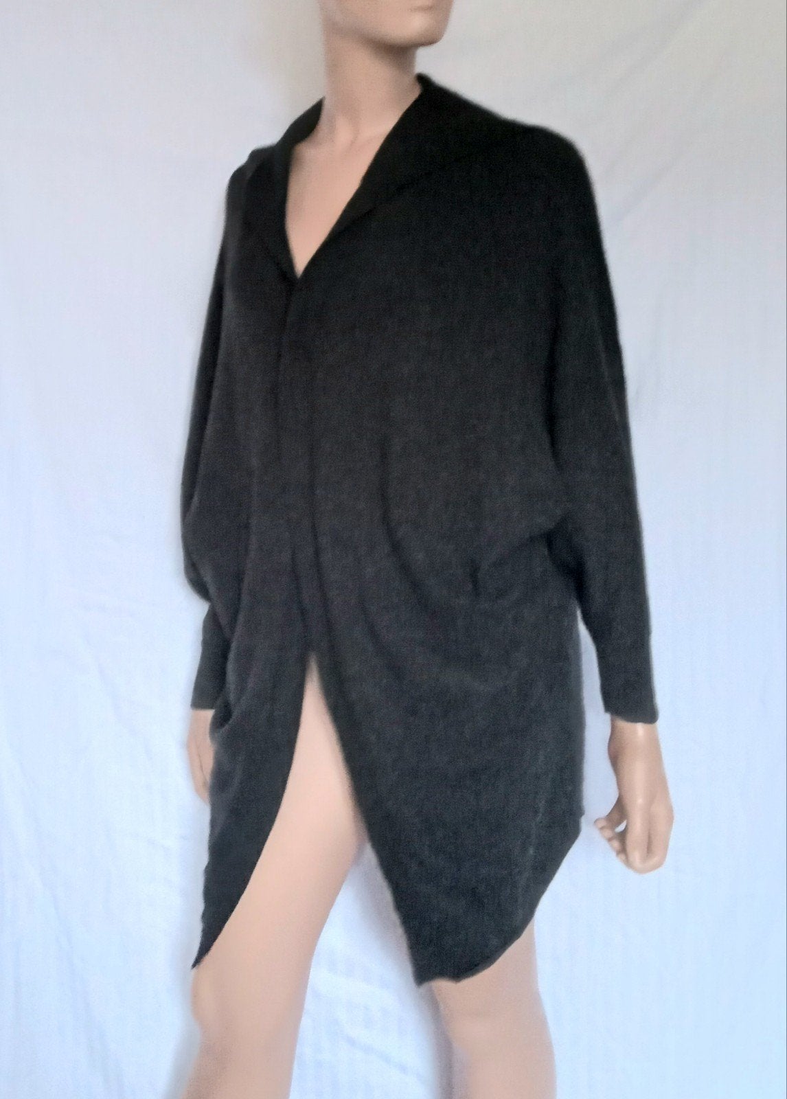 ALL SAINTS CASHMERE Vest, Ophalen of Verzenden, Zo goed als nieuw, Maat 38/40 (M), Grijs