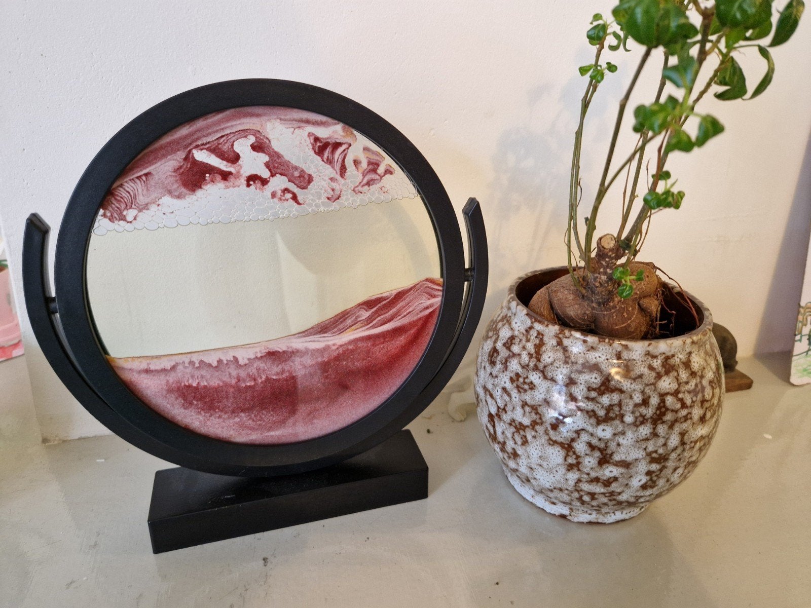 zandkunst bubbelkunst, Huis en Inrichting, Woonaccessoires | Overige, Ophalen of Verzenden