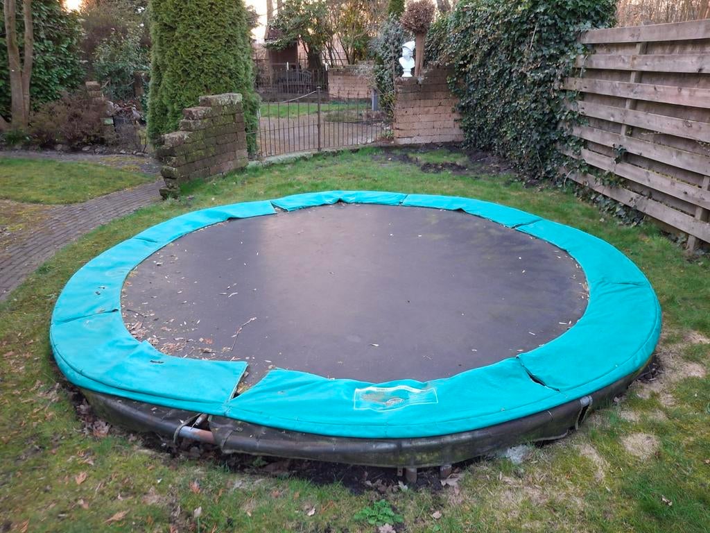 Berg inground favorite 380 trampoline, Ophalen